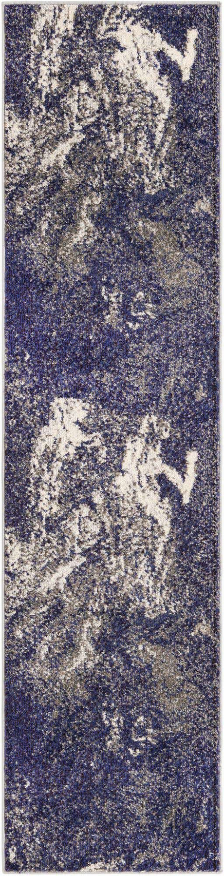 Gray 2' x 6' Haerfest Runner Area Rug Abstract Super Colorful Modern Vivid Carpet for Unique Interior Design Room Decorating for Sale at Rug Engine