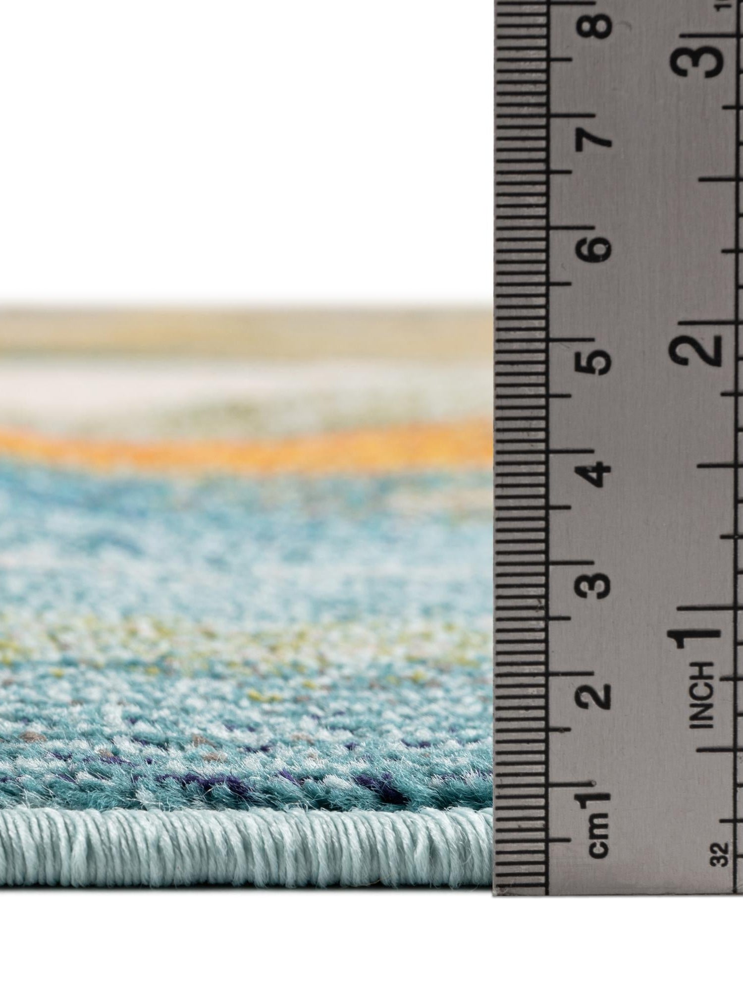 Blue 4' x 6' Haerfest Rectangle Area Rug Abstract Super Colorful Modern Vivid Carpet for Unique Interior Design Room Decorating for Sale at Rug Engine