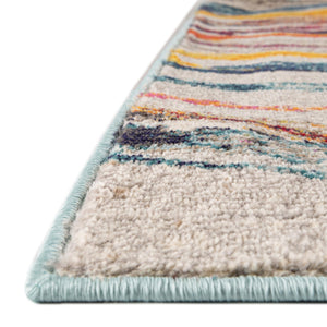 Multicolor 9' x 12' Haerfest Rectangle Area Rug Abstract Super Colorful Modern Vivid Carpet for Unique Interior Design Room Decorating for Sale at Rug Engine