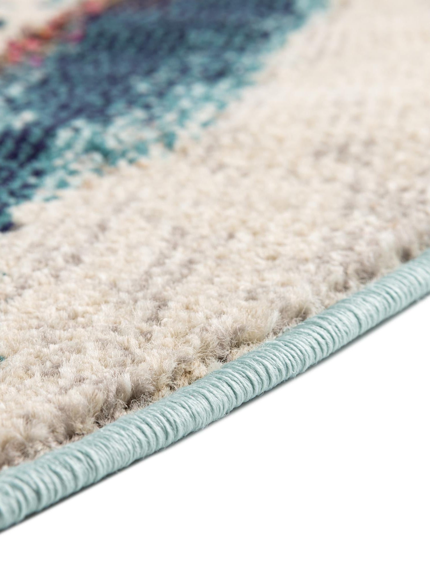 Multicolor 5' 3 x 5' 3 Haerfest Round Area Rug Abstract Super Colorful Modern Vivid Carpet for Unique Interior Design Room Decorating for Sale at Rug Engine