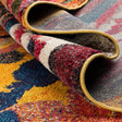 Yellow 9' x 12' Haerfest Rectangle Area Rug Abstract Super Colorful Modern Vivid Carpet for Unique Interior Design Room Decorating for Sale at Rug Engine