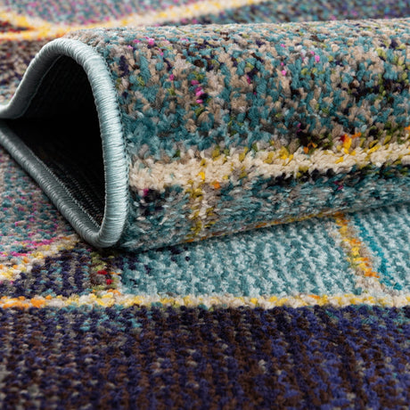 Multicolor 2' x 3' Haerfest Rectangle Area Rug Abstract Super Colorful Modern Vivid Carpet for Unique Interior Design Room Decorating for Sale at Rug Engine