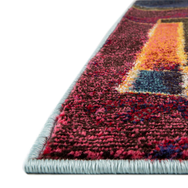 Multicolor 4' x 6' Haerfest Rectangle Area Rug Abstract Super Colorful Modern Vivid Carpet for Unique Interior Design Room Decorating for Sale at Rug Engine