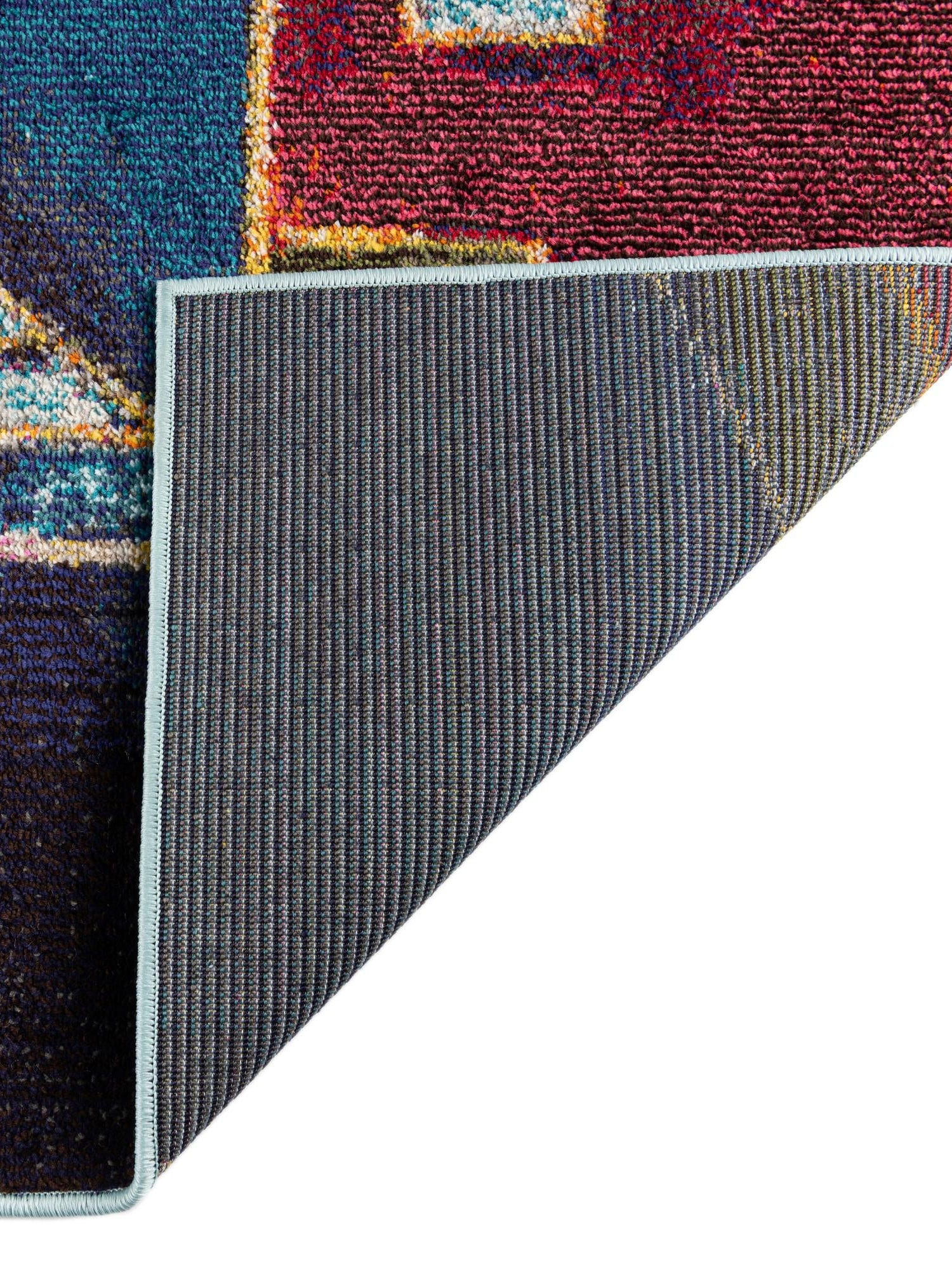 Multicolor 4' x 6' Haerfest Rectangle Area Rug Abstract Super Colorful Modern Vivid Carpet for Unique Interior Design Room Decorating for Sale at Rug Engine