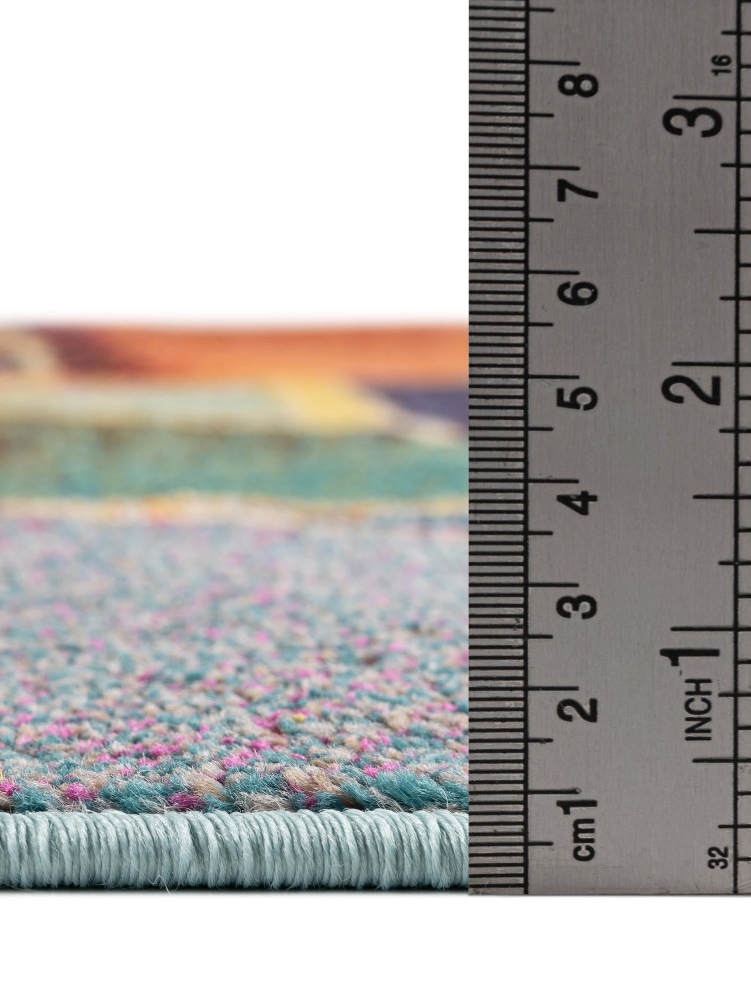 Multicolor 5' 3 x 5' 3 Haerfest Round Area Rug Abstract Super Colorful Modern Vivid Carpet for Unique Interior Design Room Decorating for Sale at Rug Engine