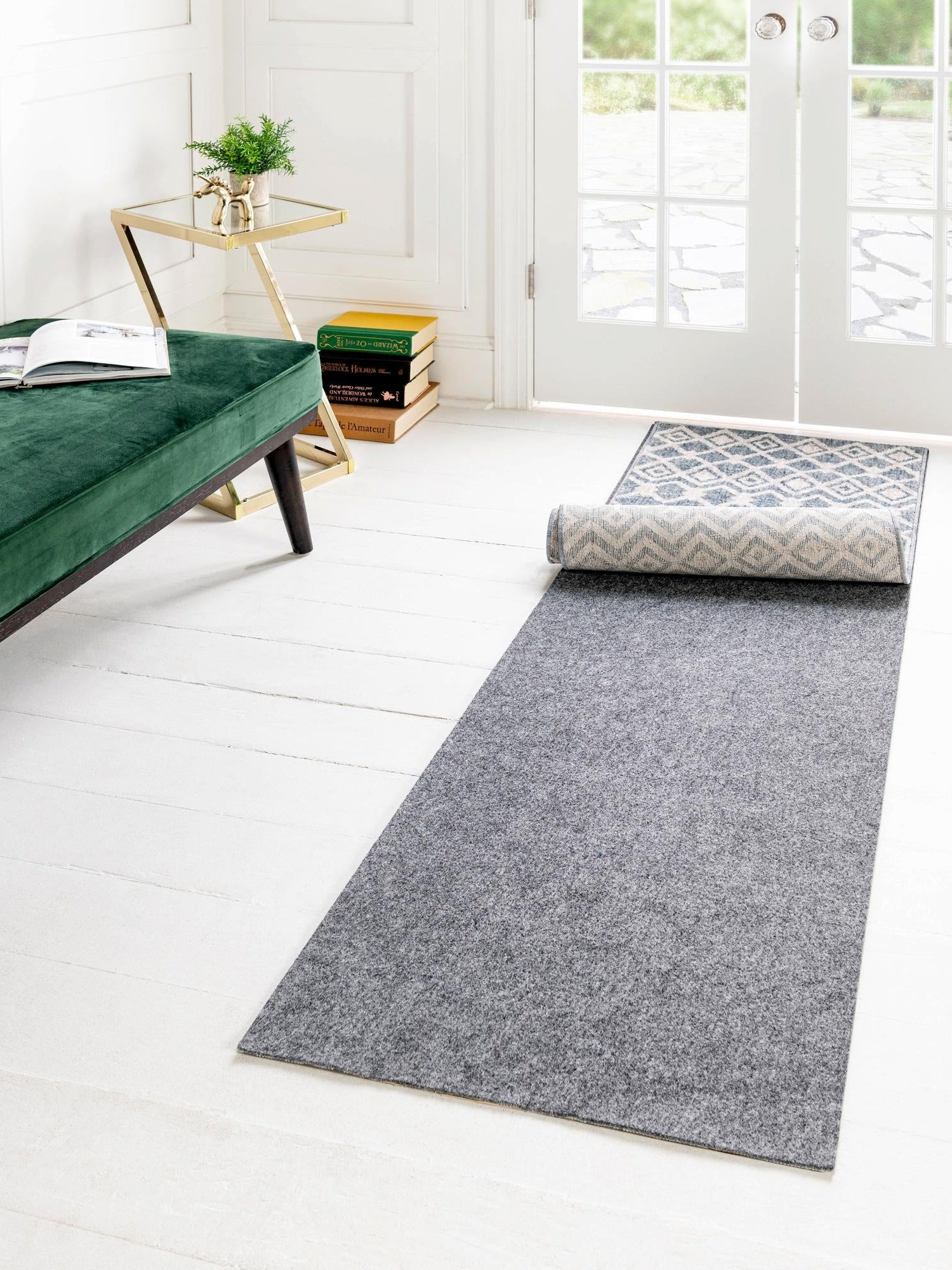 2' x 7' 10 Everyday Performance Runner Area Rug Pad Floor Protection Pad for Under Rugs & Carpet Non-Slip Backing Soft Cushioned Mat - RECTANGLE RUNNER for Sale at Rug Engine