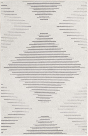 Ivory and Gray 5' 3 x 8' Kai Rectangle Area Rug Easy Clean 100% Polypropylene With Cotton Backing Modern Geometric Carpet for Living, Dining, Office, Bedroom for Sale at Rug Engine