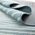 Light Blue 3' 3 x 14' 1 Kai Runner Area Rug Easy Clean 100% Polypropylene With Cotton Backing Modern Geometric Carpet for Living, Dining, Office, Bedroom for Sale at Rug Engine