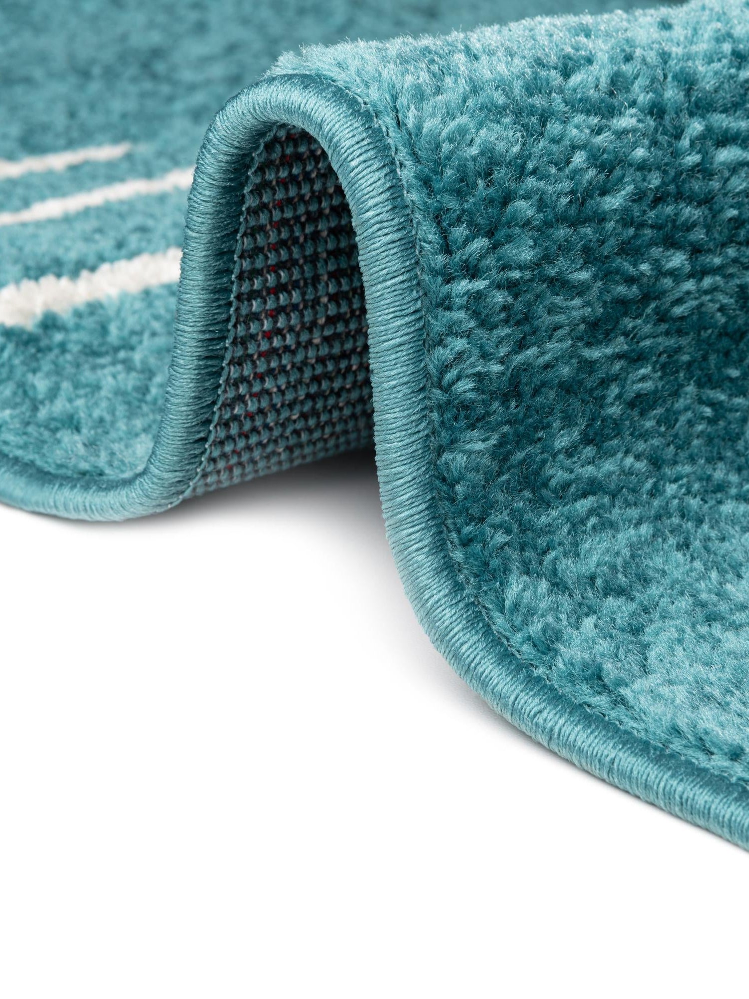 Turquoise 10' x 13' 1 Kai Rectangle Area Rug Easy Clean 100% Polypropylene With Cotton Backing Modern Geometric Carpet for Living, Dining, Office, Bedroom for Sale at Rug Engine