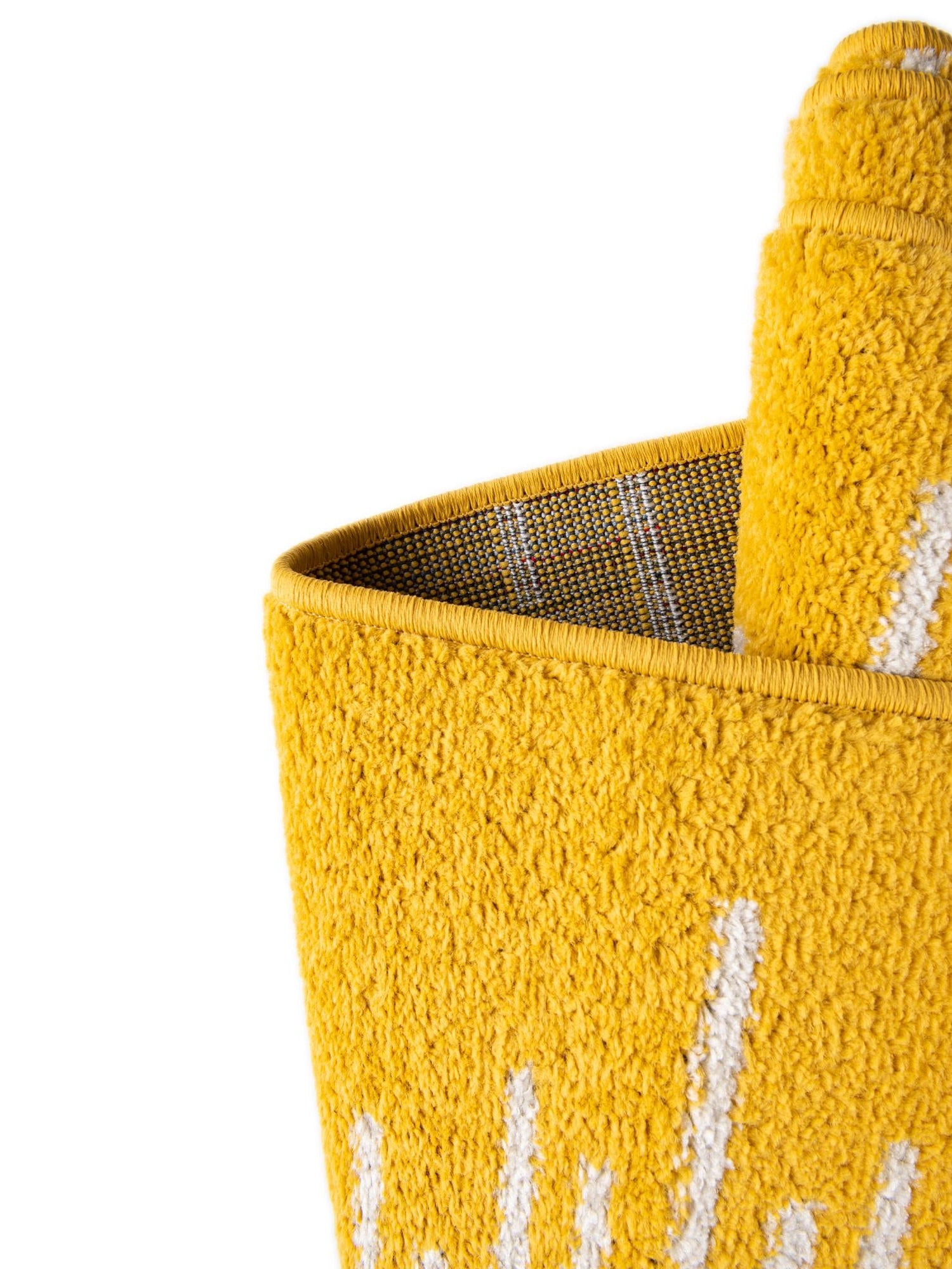 Yellow 10' x 13' 1 Kai Rectangle Area Rug Easy Clean 100% Polypropylene With Cotton Backing Modern Geometric Carpet for Living, Dining, Office, Bedroom for Sale at Rug Engine