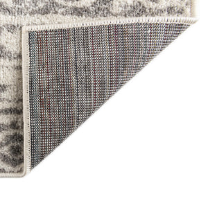 Ivory and Gray 2' 7 x 10' Lennon Runner Area Rug 100% Polypropylene Vintage Distressed Look Modern Contemporary Carpet for Home Decor for Sale at Rug Engine