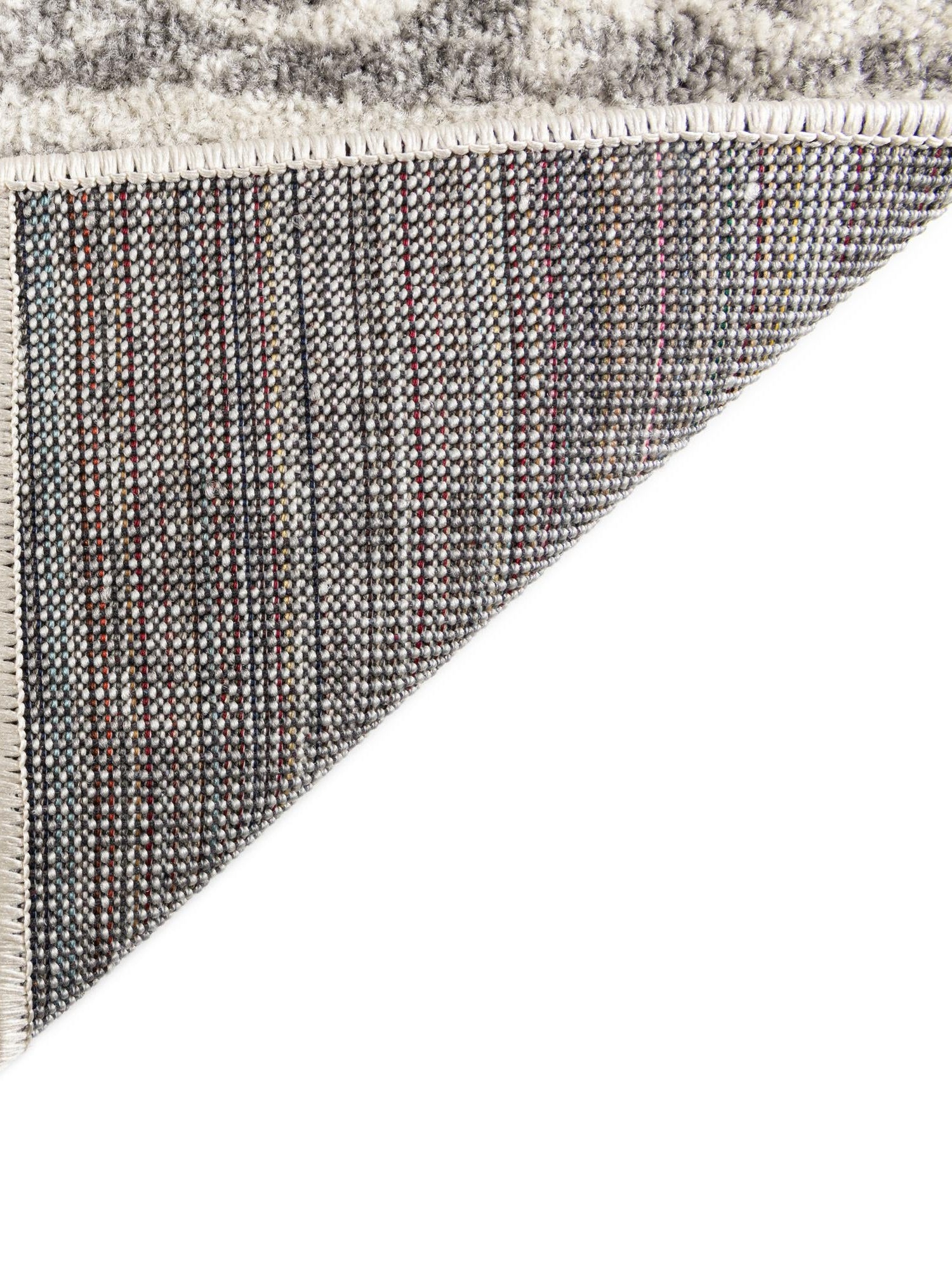 Ivory and Gray 2' x 6' 1 Lennon Runner Area Rug 100% Polypropylene Vintage Distressed Look Modern Contemporary Carpet for Home Decor for Sale at Rug Engine