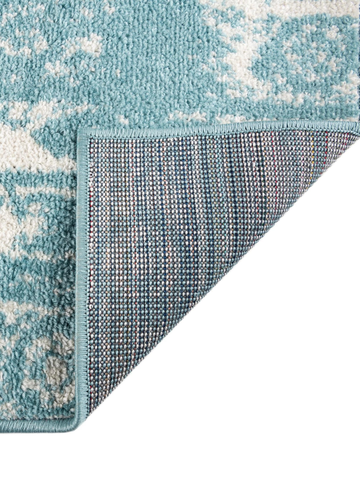 Light Blue 2' x 3' 1 Lennon Rectangle Area Rug 100% Polypropylene Vintage Distressed Look Modern Contemporary Carpet for Home Decor for Sale at Rug Engine