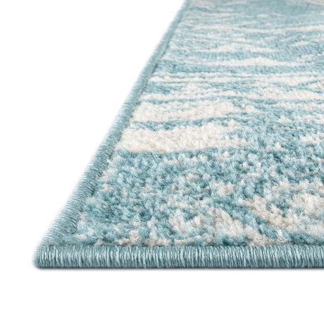 Light Blue 2' x 6' 1 Lennon Runner Area Rug 100% Polypropylene Vintage Distressed Look Modern Contemporary Carpet for Home Decor for Sale at Rug Engine
