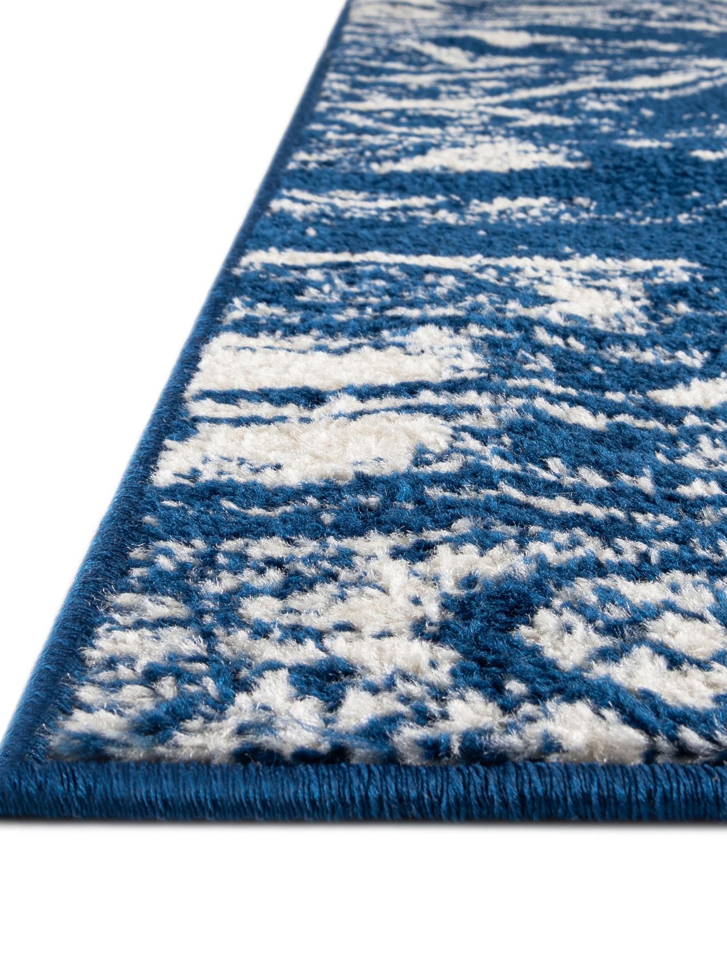 Navy Blue 10' x 13' 1 Lennon Rectangle Area Rug 100% Polypropylene Vintage Distressed Look Modern Contemporary Carpet for Home Decor for Sale at Rug Engine