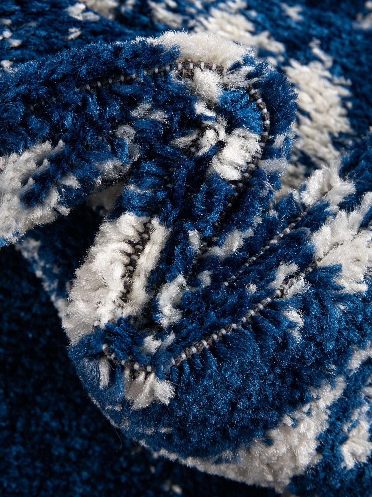 Navy Blue 6' 1 x 9' Lennon Rectangle Area Rug 100% Polypropylene Vintage Distressed Look Modern Contemporary Carpet for Home Decor for Sale at Rug Engine