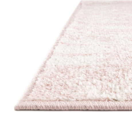 Pink 2' x 3' 1 Lennon Rectangle Area Rug 100% Polypropylene Vintage Distressed Look Modern Contemporary Carpet for Home Decor for Sale at Rug Engine