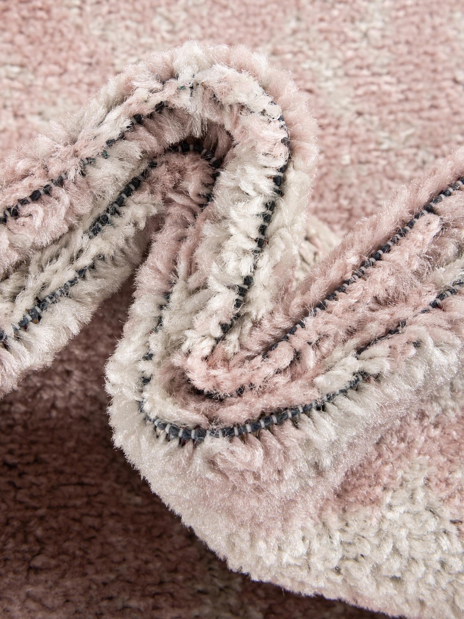 Pink 7' 10 x 10' Lennon Rectangle Area Rug 100% Polypropylene Vintage Distressed Look Modern Contemporary Carpet for Home Decor for Sale at Rug Engine
