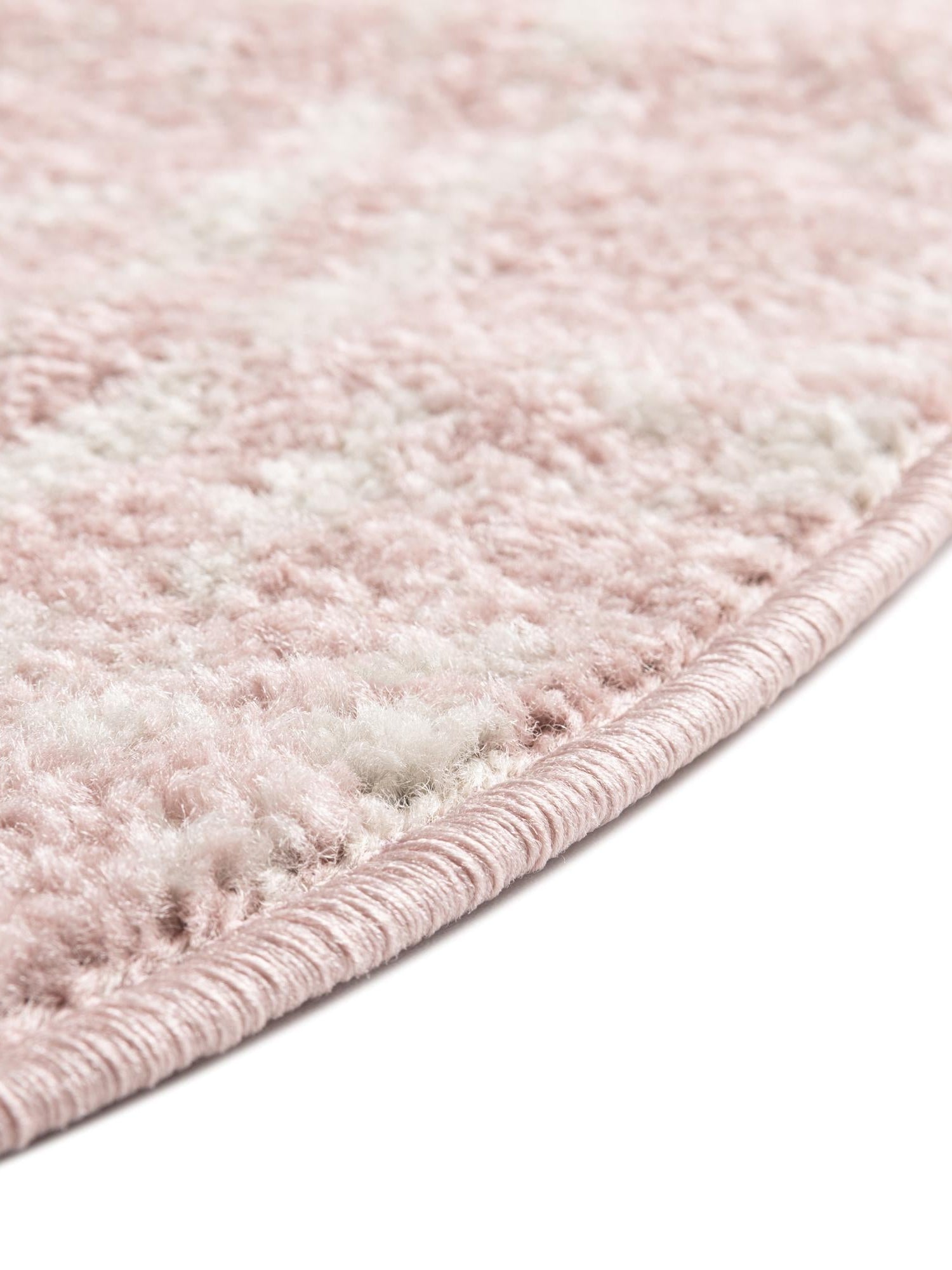 Pink 10' x 10' Lennon Round Area Rug 100% Polypropylene Vintage Distressed Look Modern Contemporary Carpet for Home Decor for Sale at Rug Engine