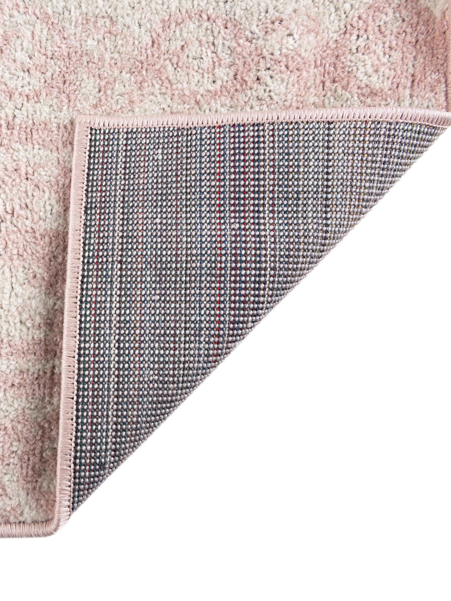 Pink 2' 7 x 12' Lennon Runner Area Rug 100% Polypropylene Vintage Distressed Look Modern Contemporary Carpet for Home Decor for Sale at Rug Engine