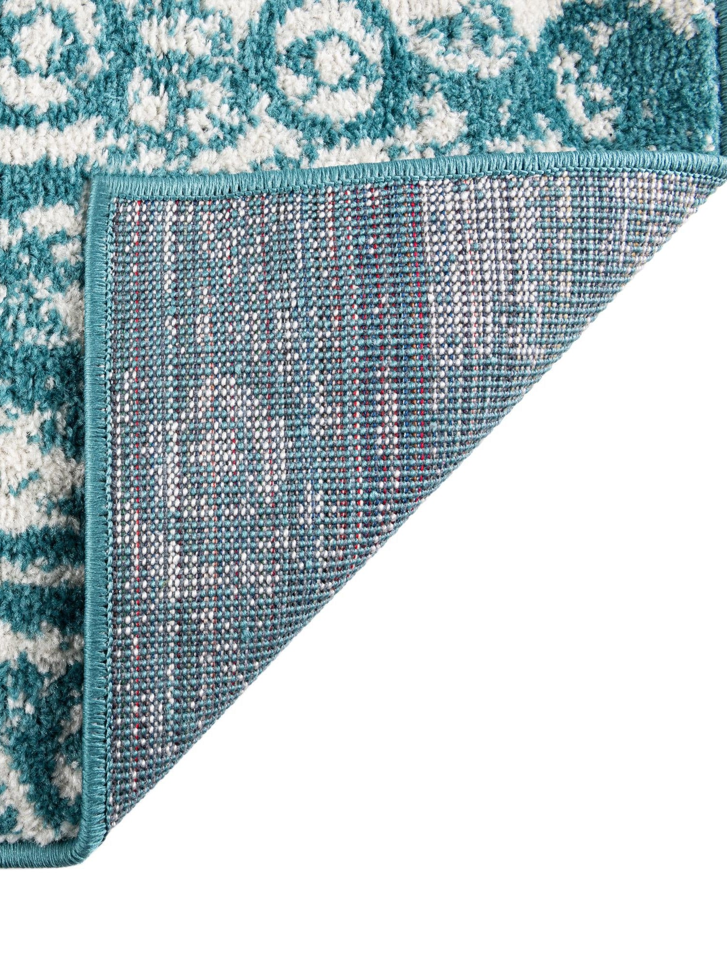Turquoise 2' x 3' 1 Lennon Rectangle Area Rug 100% Polypropylene Vintage Distressed Look Modern Contemporary Carpet for Home Decor for Sale at Rug Engine