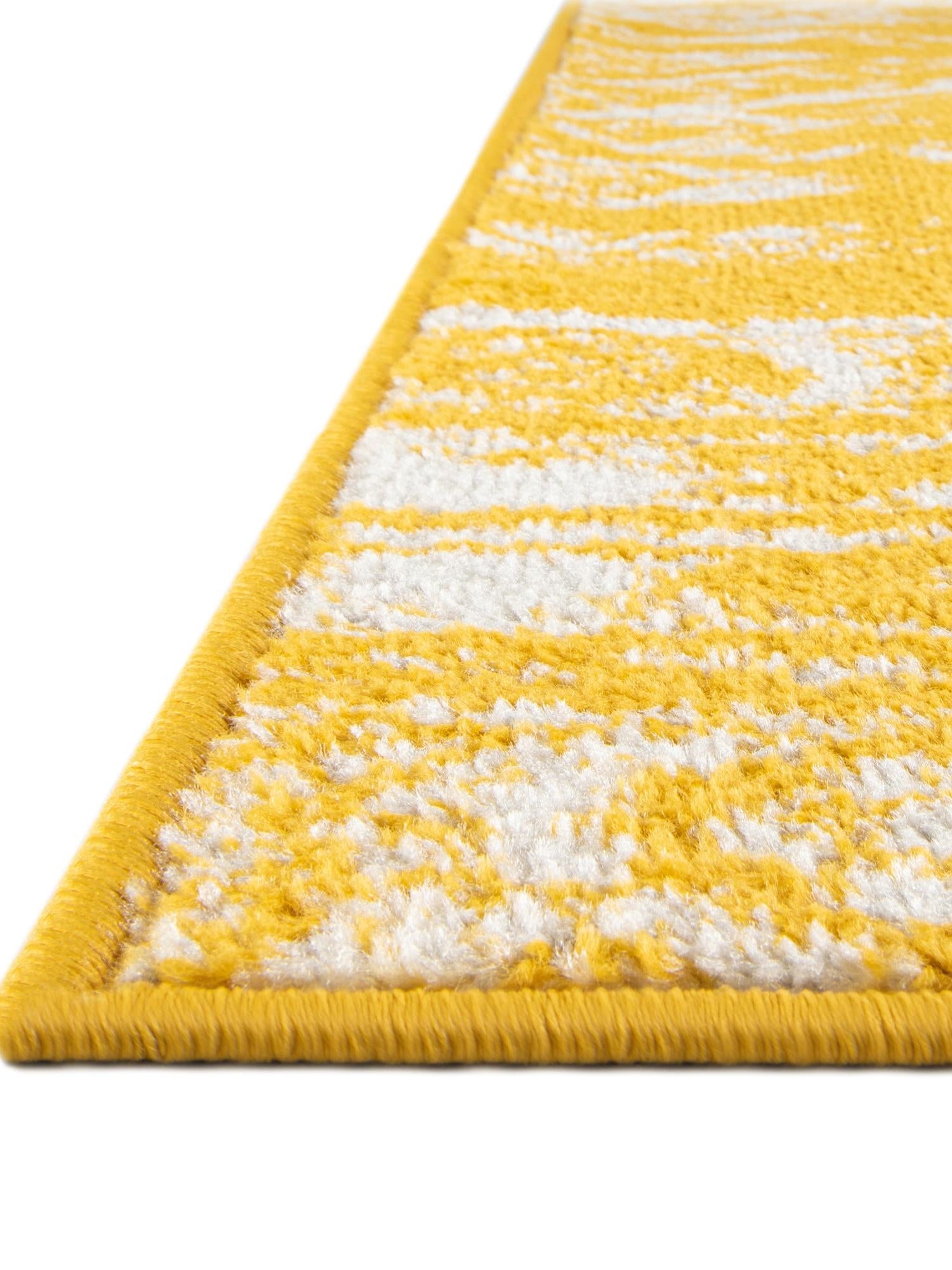 Yellow 9' x 12' Lennon Rectangle Area Rug 100% Polypropylene Vintage Distressed Look Modern Contemporary Carpet for Home Decor for Sale at Rug Engine