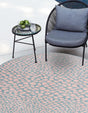 Pink and Aqua 3' 1 x 3' 1 Jill Zarin Outdoor Round Area Rug Weather Resistant for Patio, Deck, Terrace, Balcony, Porch Durable 100% Polypropylene Carpet for Outside for Sale at Rug Engine