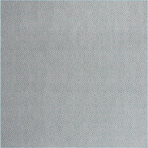 Pink and Aqua 10' 8 x 10' 8 Jill Zarin Outdoor Square Area Rug Weather Resistant for Patio, Deck, Terrace, Balcony, Porch Durable 100% Polypropylene Carpet for Outside for Sale at Rug Engine