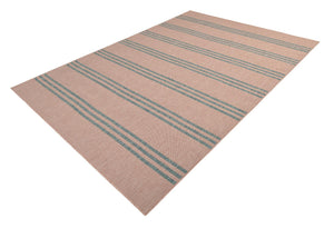 Pink and Aqua 7' 1 x 10' Jill Zarin Outdoor Rectangle Area Rug Weather Resistant for Patio, Deck, Terrace, Balcony, Porch Durable 100% Polypropylene Carpet for Outside for Sale at Rug Engine