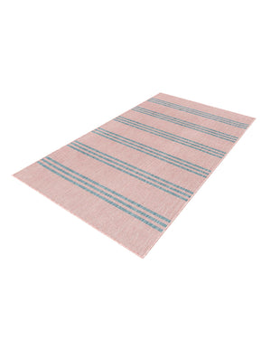 Pink and Aqua 3' 1 x 5' 3 Jill Zarin Outdoor Rectangle Area Rug Weather Resistant for Patio, Deck, Terrace, Balcony, Porch Durable 100% Polypropylene Carpet for Outside for Sale at Rug Engine
