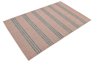 Pink and Aqua 3' 1 x 5' 3 Jill Zarin Outdoor Rectangle Area Rug Weather Resistant for Patio, Deck, Terrace, Balcony, Porch Durable 100% Polypropylene Carpet for Outside for Sale at Rug Engine