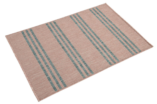 Pink and Aqua 2' x 3' 1 Jill Zarin Outdoor Rectangle Area Rug Weather Resistant for Patio, Deck, Terrace, Balcony, Porch Durable 100% Polypropylene Carpet for Outside for Sale at Rug Engine