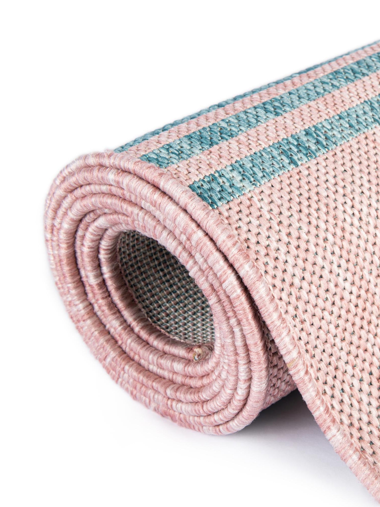 Pink and Aqua 10' 8 x 10' 8 Jill Zarin Outdoor Round Area Rug Weather Resistant for Patio, Deck, Terrace, Balcony, Porch Durable 100% Polypropylene Carpet for Outside for Sale at Rug Engine