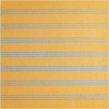 Yellow and Aqua 11' x 11' Jill Zarin Outdoor Square Rug