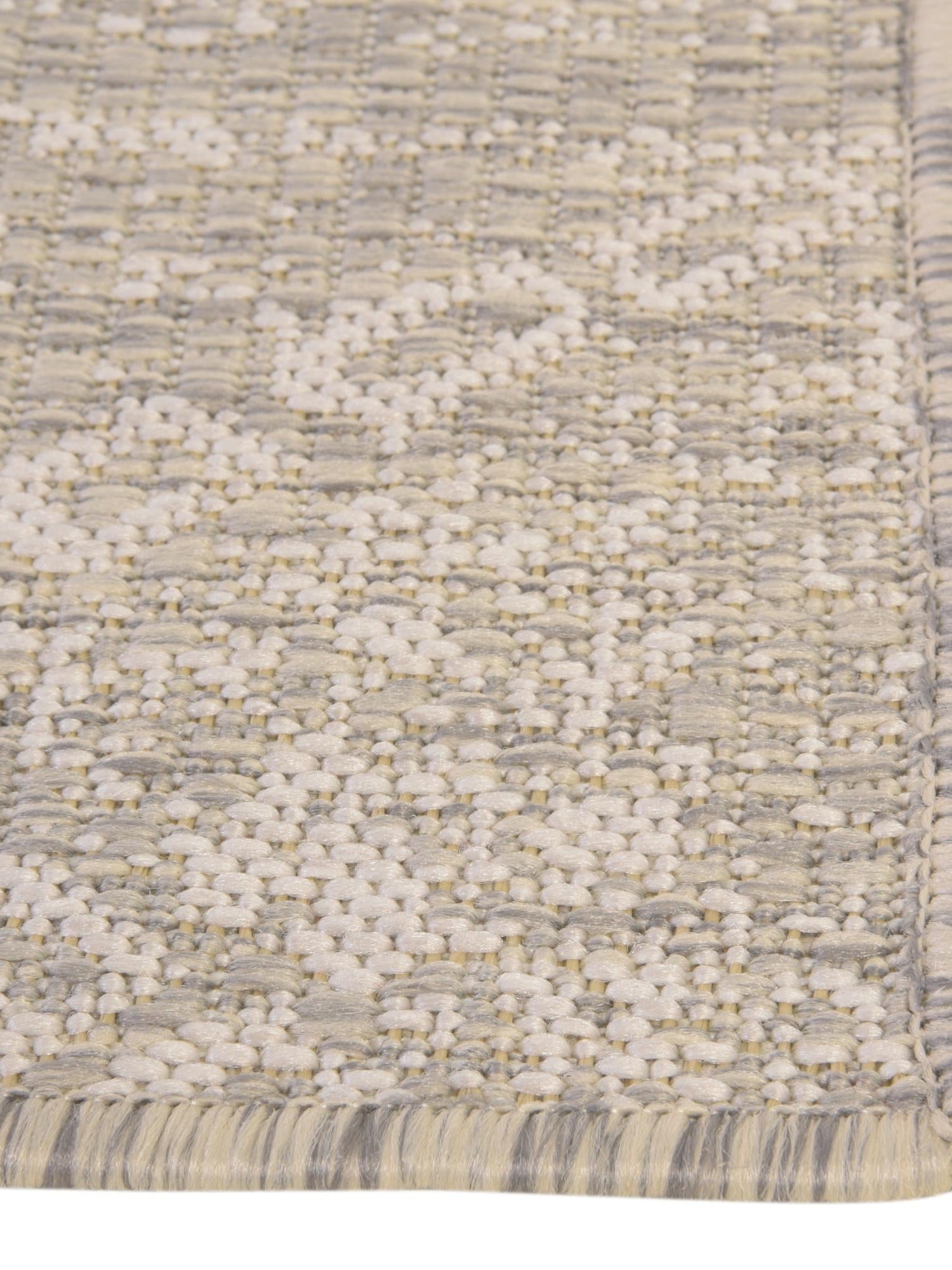 Gray 9' x 12' Outdoor Bohemian Rectangle Area Rug Weather Resistant for Patio, Deck, Terrace, Balcony, Porch 100% Polypropylene Boho Carpet Mat for Sale at Rug Engine