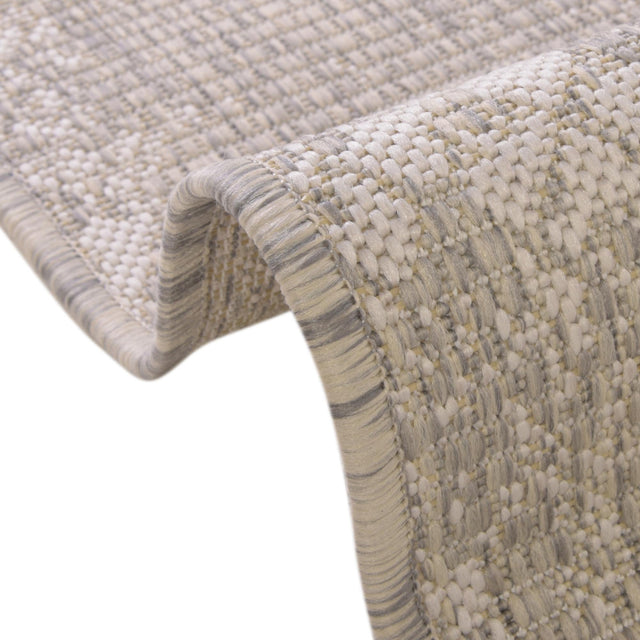 Gray 3' 1 x 3' 1 Outdoor Bohemian Round Area Rug Weather Resistant for Patio, Deck, Terrace, Balcony, Porch 100% Polypropylene Boho Carpet Mat for Sale at Rug Engine