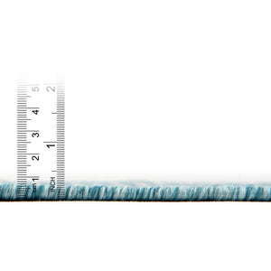 Light Aqua 2' x 6' 1 Outdoor Modern Runner Area Rug Weather Resistant for Patio, Deck, Terrace, Balcony, Porch 100% Polypropylene Modern Outside Carpet for Sale at Rug Engine