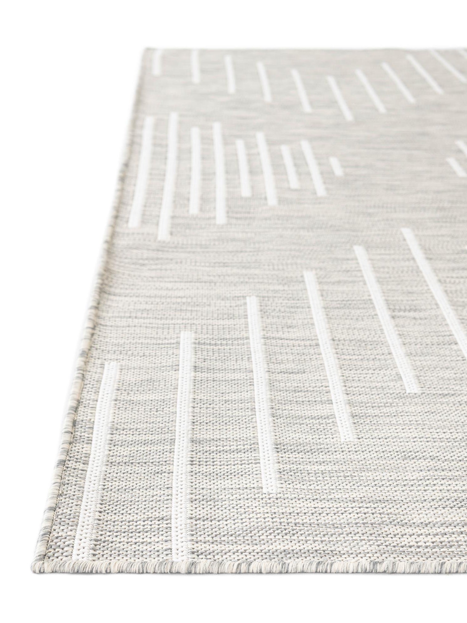 Gray 12' x 12' Outdoor Modern Square Area Rug Weather Resistant for Patio, Deck, Terrace, Balcony, Porch 100% Polypropylene Modern Outside Carpet for Sale at Rug Engine