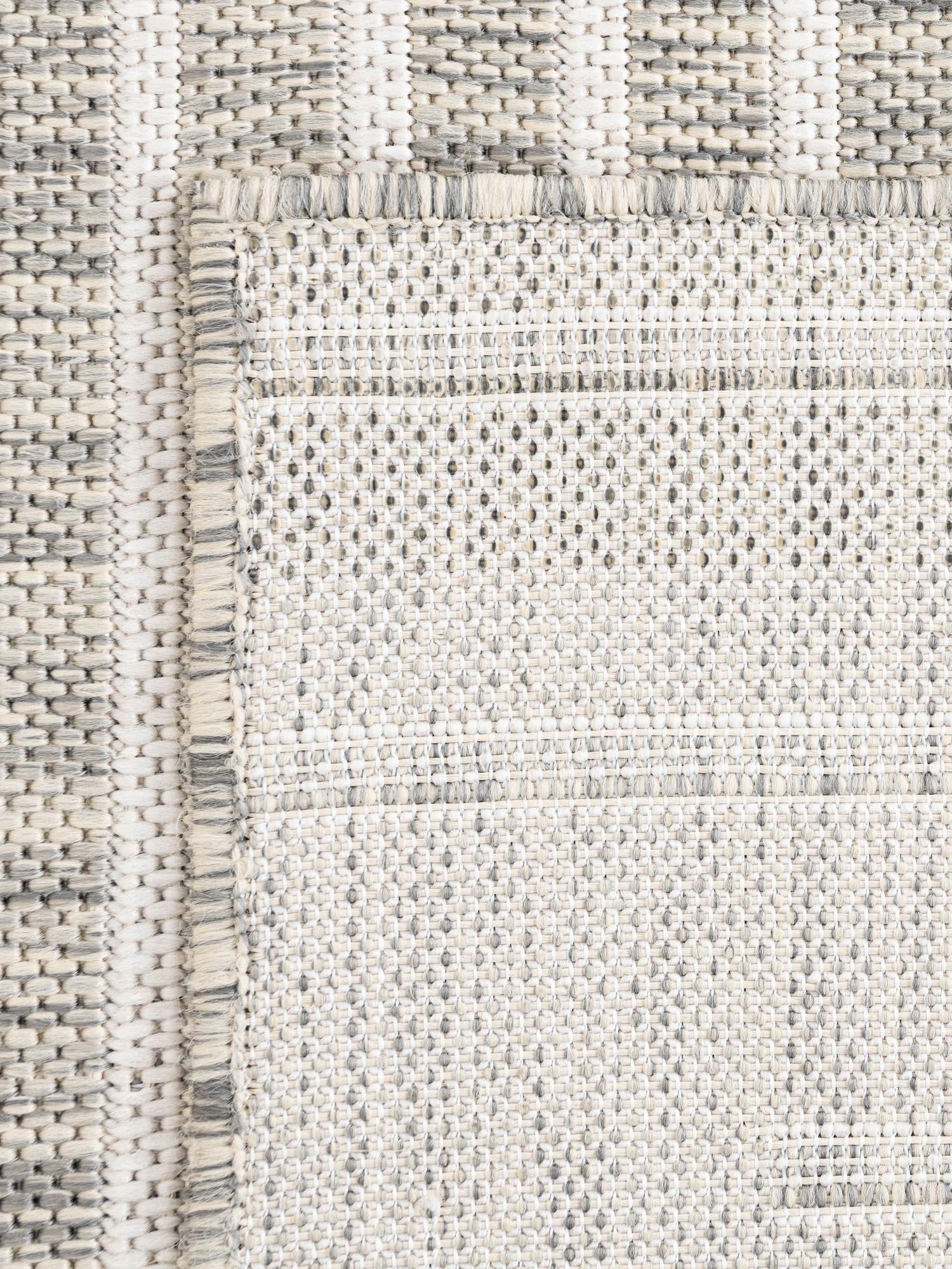 Gray 12' x 12' Outdoor Modern Square Area Rug Weather Resistant for Patio, Deck, Terrace, Balcony, Porch 100% Polypropylene Modern Outside Carpet for Sale at Rug Engine
