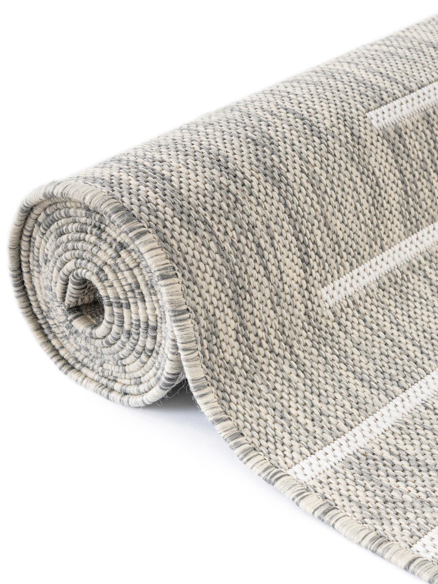 Gray 12' x 12' Outdoor Modern Square Area Rug Weather Resistant for Patio, Deck, Terrace, Balcony, Porch 100% Polypropylene Modern Outside Carpet for Sale at Rug Engine