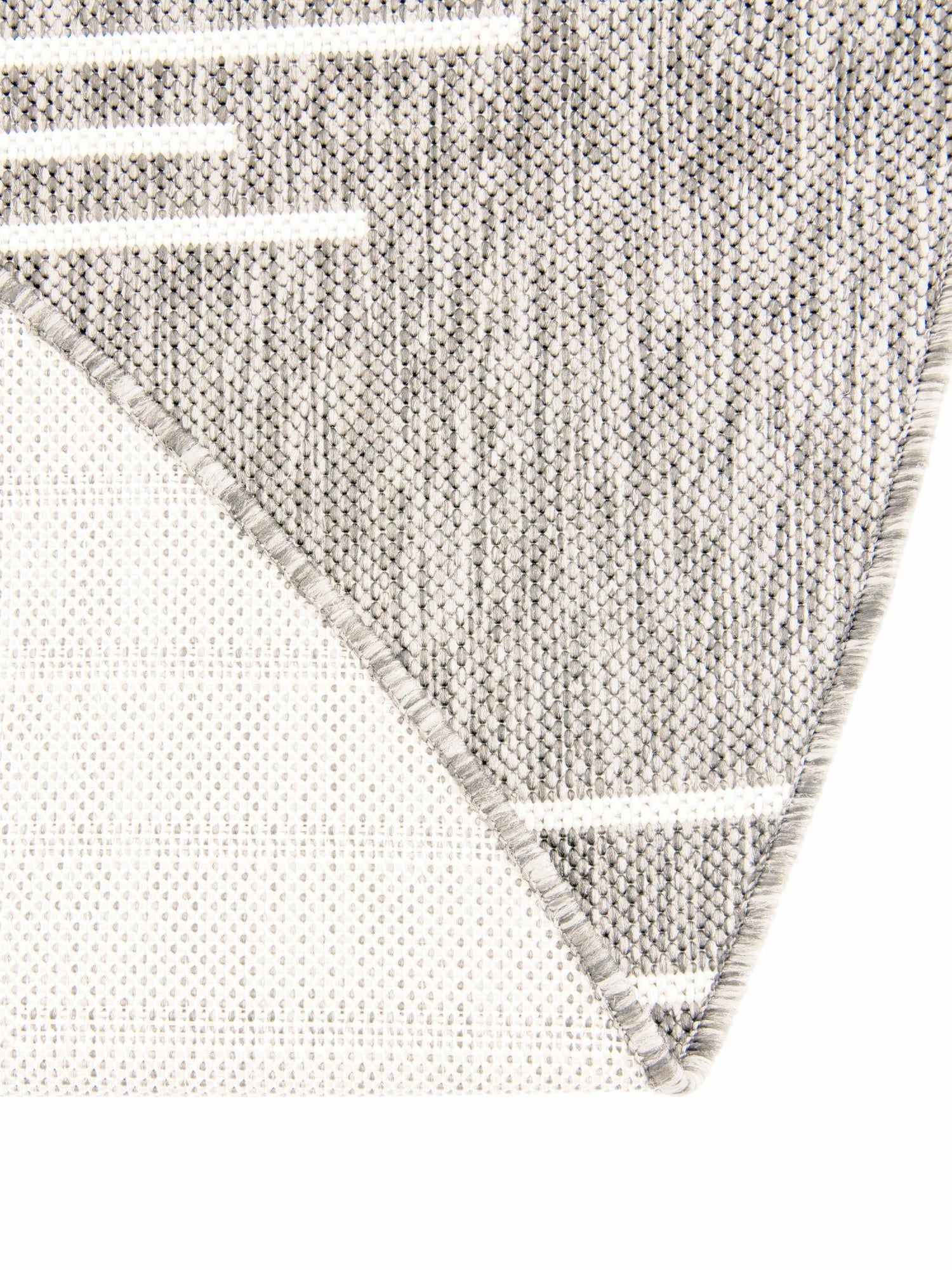 Gray 7' 10 x 7' 10 Outdoor Modern Round Area Rug Weather Resistant for Patio, Deck, Terrace, Balcony, Porch 100% Polypropylene Modern Outside Carpet for Sale at Rug Engine