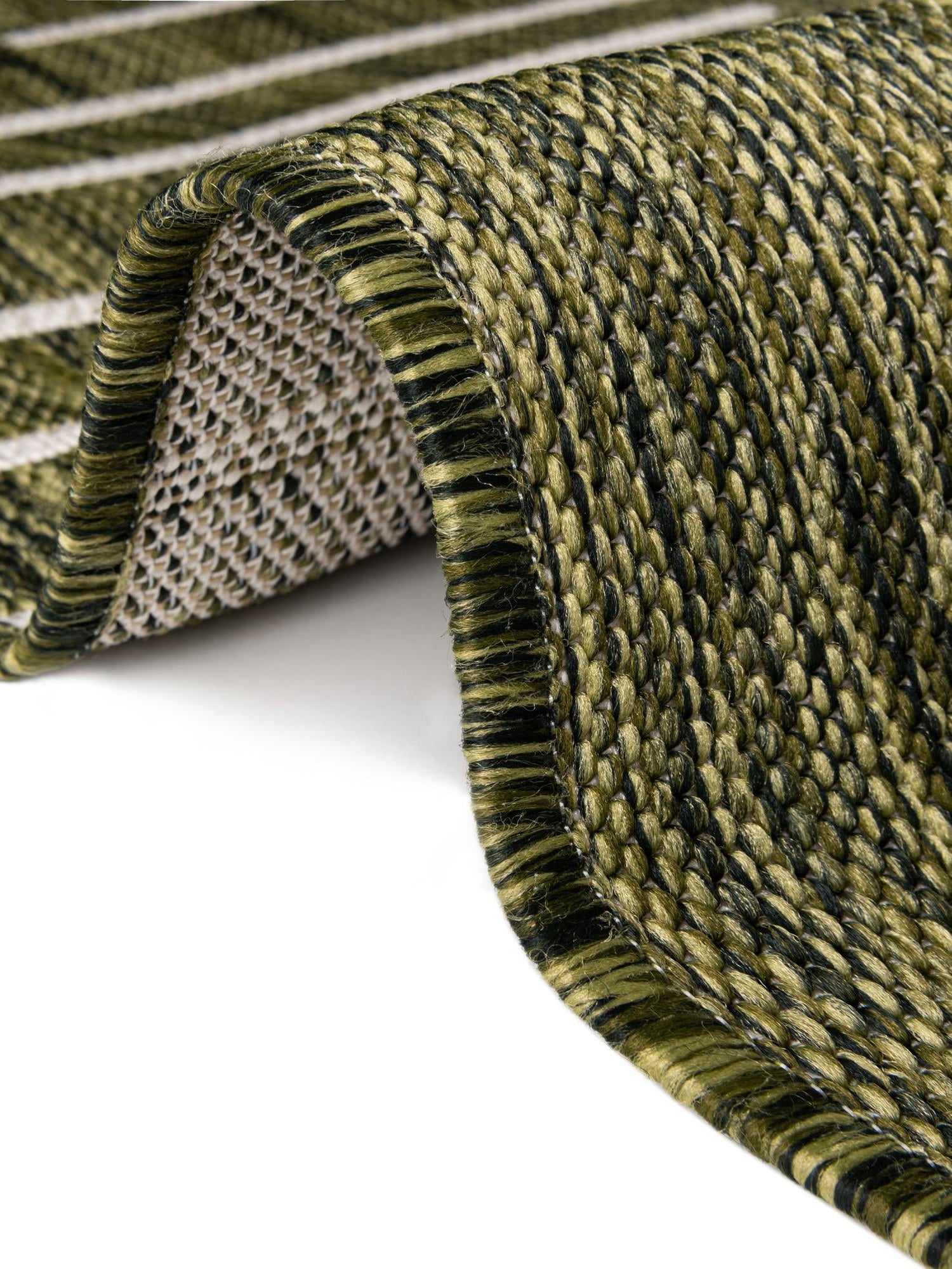 Green 7' 10 x 10' Outdoor Modern Rectangle Area Rug Weather Resistant for Patio, Deck, Terrace, Balcony, Porch 100% Polypropylene Modern Outside Carpet for Sale at Rug Engine