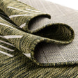 Green 13' 1 x 13' 1 Outdoor Modern Square Area Rug Weather Resistant for Patio, Deck, Terrace, Balcony, Porch 100% Polypropylene Modern Outside Carpet for Sale at Rug Engine
