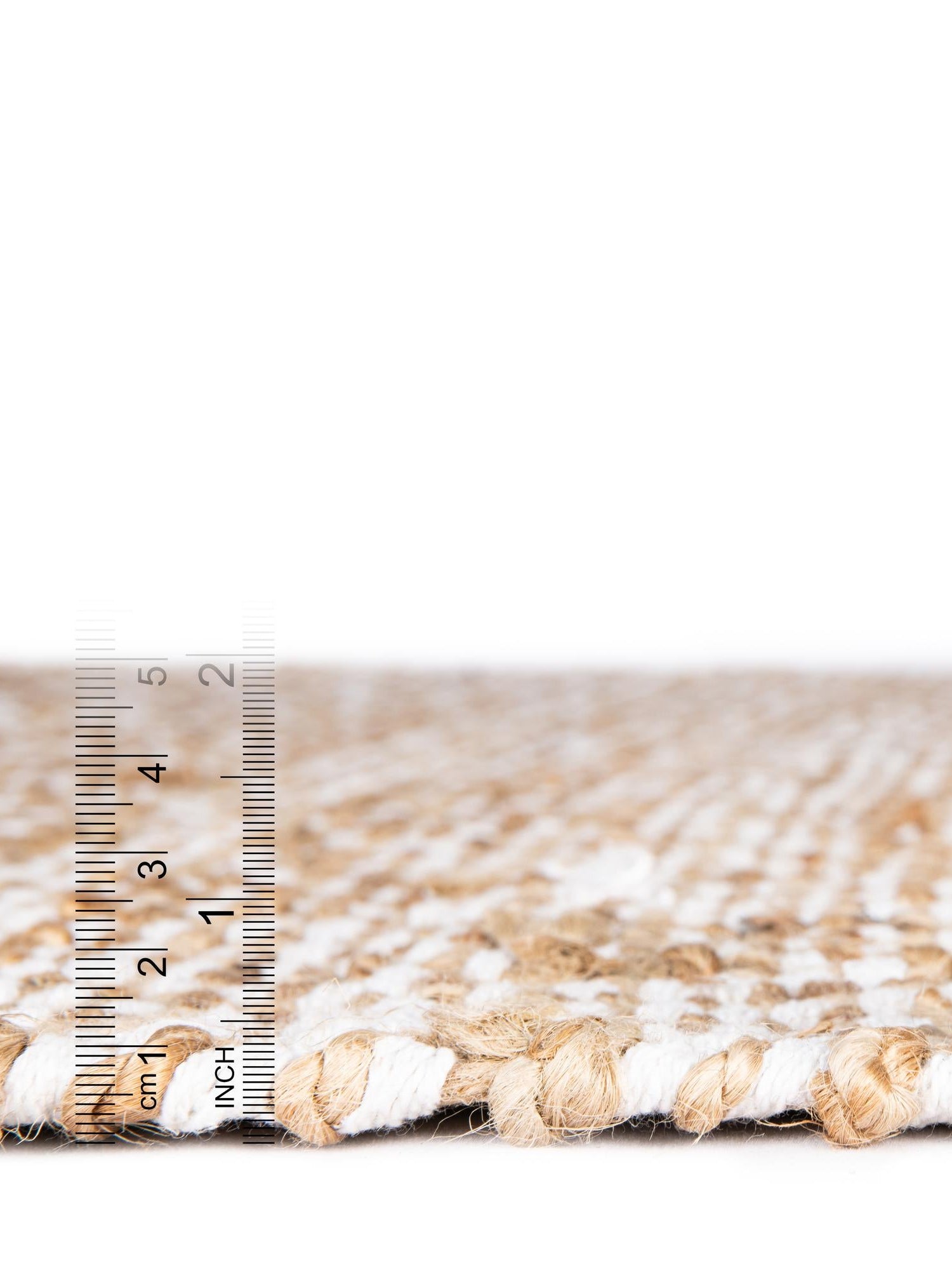 Natural 1' 2 x 5' 1 Braided Jute Table Runner Area Rug Decorative Dining Room Kitchen All Natural Material Table Cover 100% Jute Hand Braided Natural Eco-Friendly Boho Style Carpet for Living Rooms Dining Office Space Dorms for Sale at Rug Engine