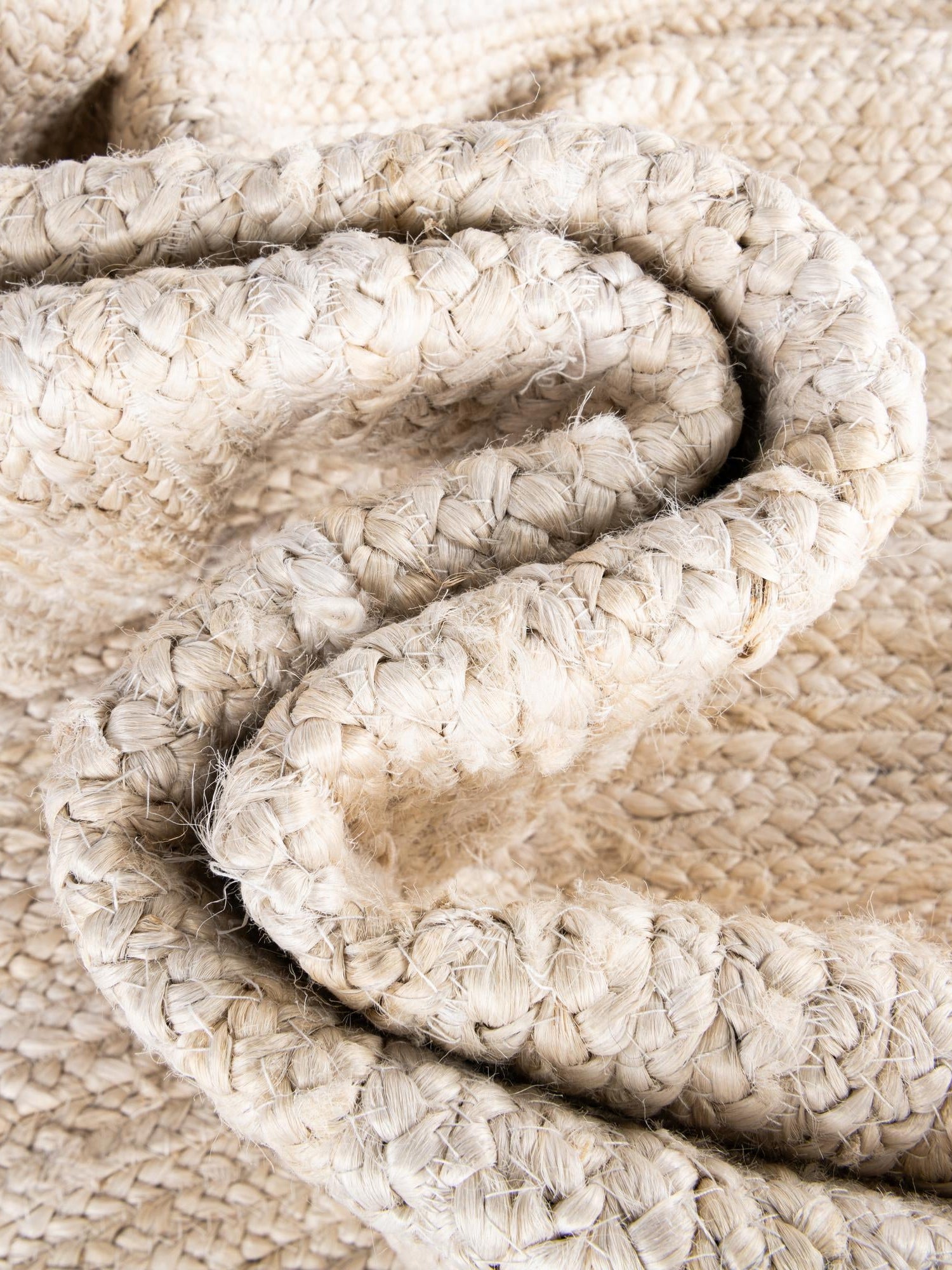 White 1' 2 x 6' 1 Braided Jute Table Runner Area Rug Decorative Dining Room Kitchen All Natural Material Table Cover 100% Jute Hand Braided Natural Eco-Friendly Boho Style Carpet for Living Rooms Dining Office Space Dorms for Sale at Rug Engine