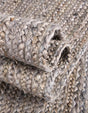 Gray 1' 2 x 8' Braided Jute Table Runner