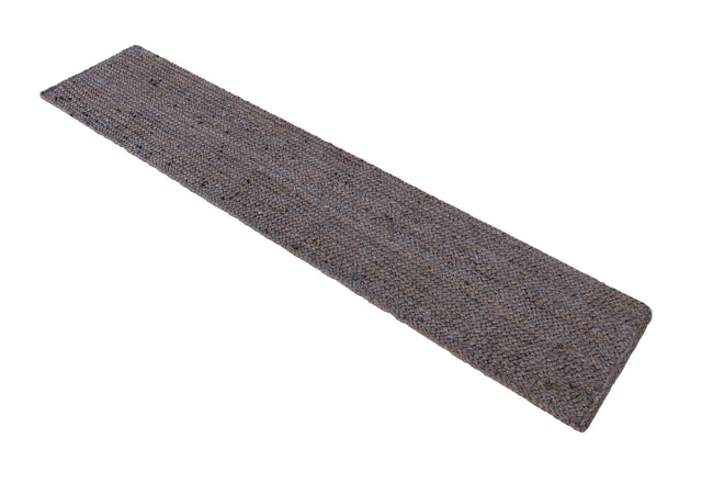 Gray 1' 2 x 6' 1 Braided Jute Table Runner