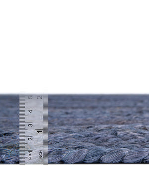 Navy Blue 1' 2 x 6' 1 Braided Jute Table Runner