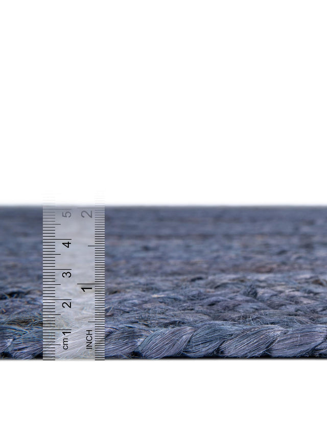Navy Blue 1' 2 x 6' 1 Braided Jute Table Runner