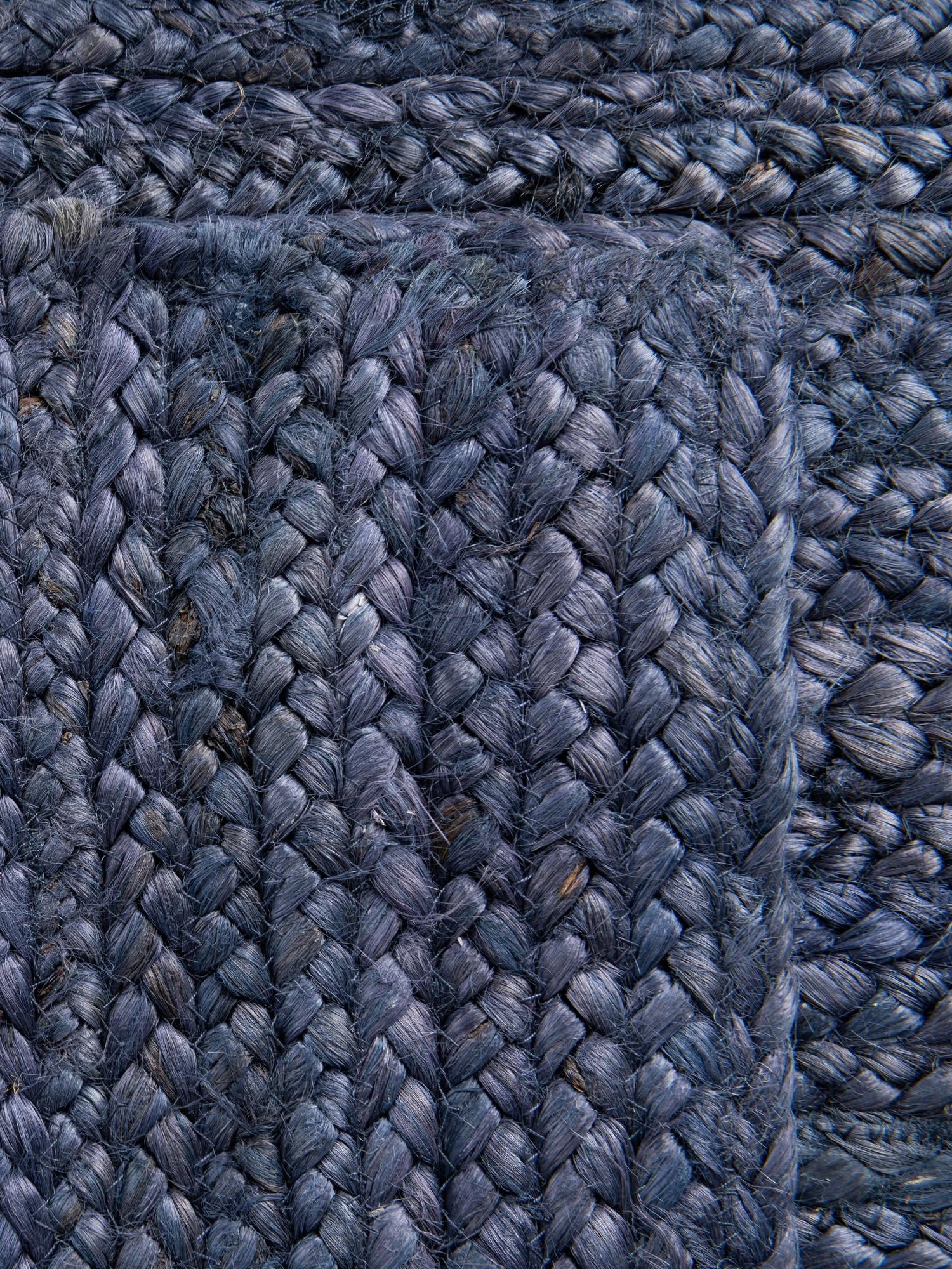 Navy Blue 1' 2 x 10' Braided Jute Table Runner Area Rug Decorative Dining Room Kitchen All Natural Material Table Cover 100% Jute Hand Braided Natural Eco-Friendly Boho Style Carpet for Living Rooms Dining Office Space Dorms for Sale at Rug Engine
